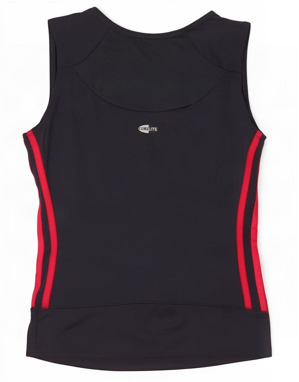 Adidas Dame Clima 365 Crop Vest Top UK 10 Lille Grå Polyamid
