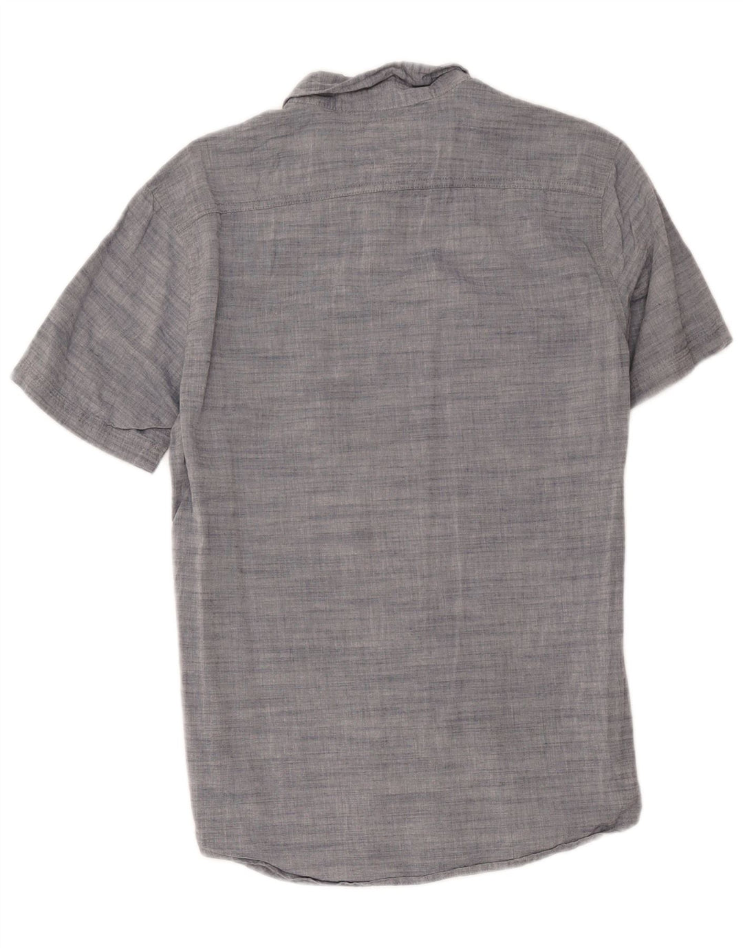 Levi's Kortærmet Herreskjorte Medium Grey Flecked Bomuld