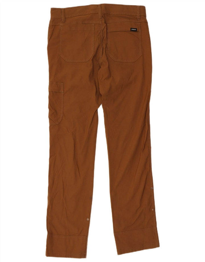 Prana Herre Slim Fit Cargo Bukser W31 L32 Brun Nylon
