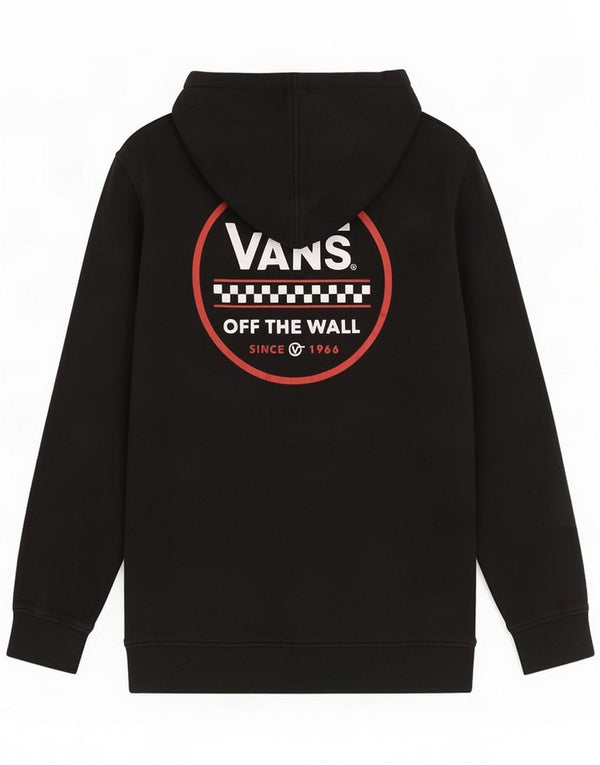 Vans Grafisk hættetrøje til drenge 10-11 år Medium Sort Bomuld