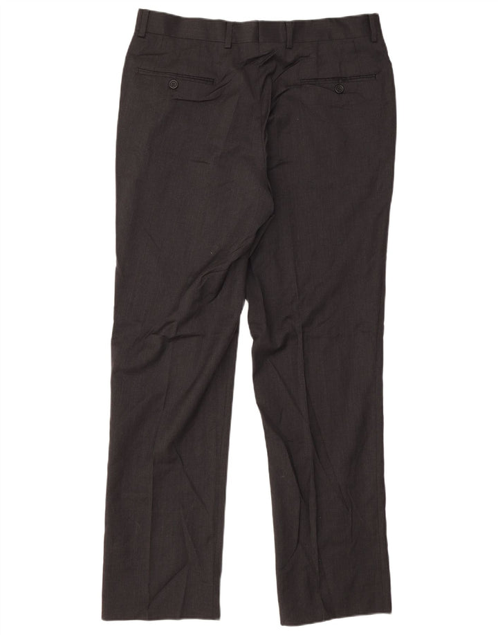 Ted Baker Herre 2-knap 2-delt jakkesæt UK 40 Large W34 L31 Grå uld