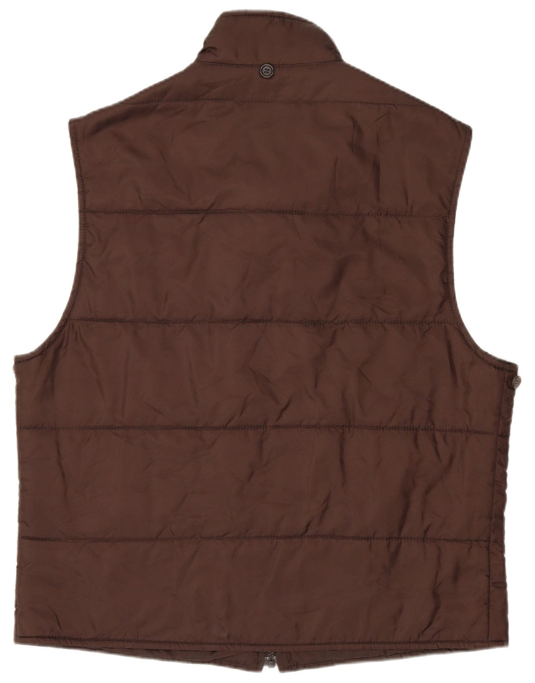 Fay Mens Polstret Gilet UK 38 Medium Brown