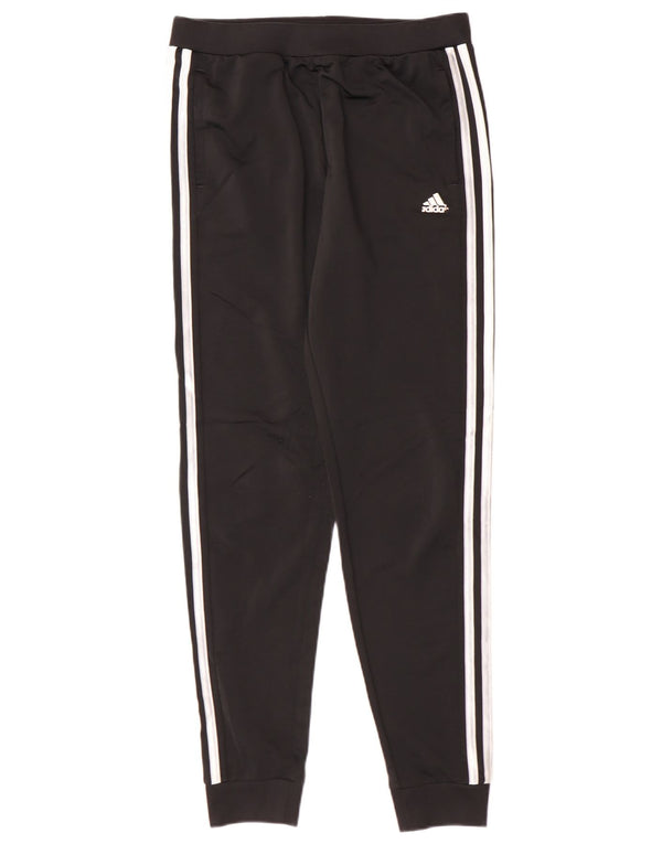 Adidas Drenge Træningsdragt Bukser Joggers 15-16 år XL Sort Polyester