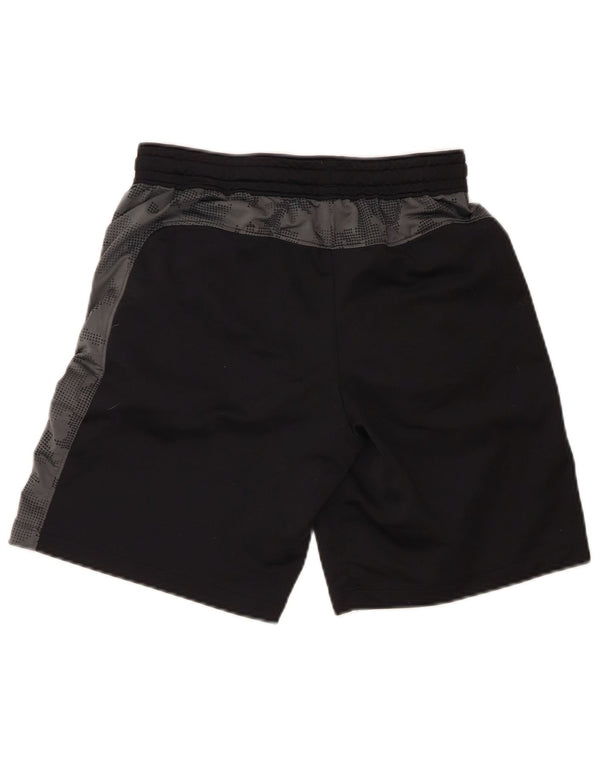 Under Armour Boys Loose Fit Sportsshorts 11-12 år Stor Sort Camouflage