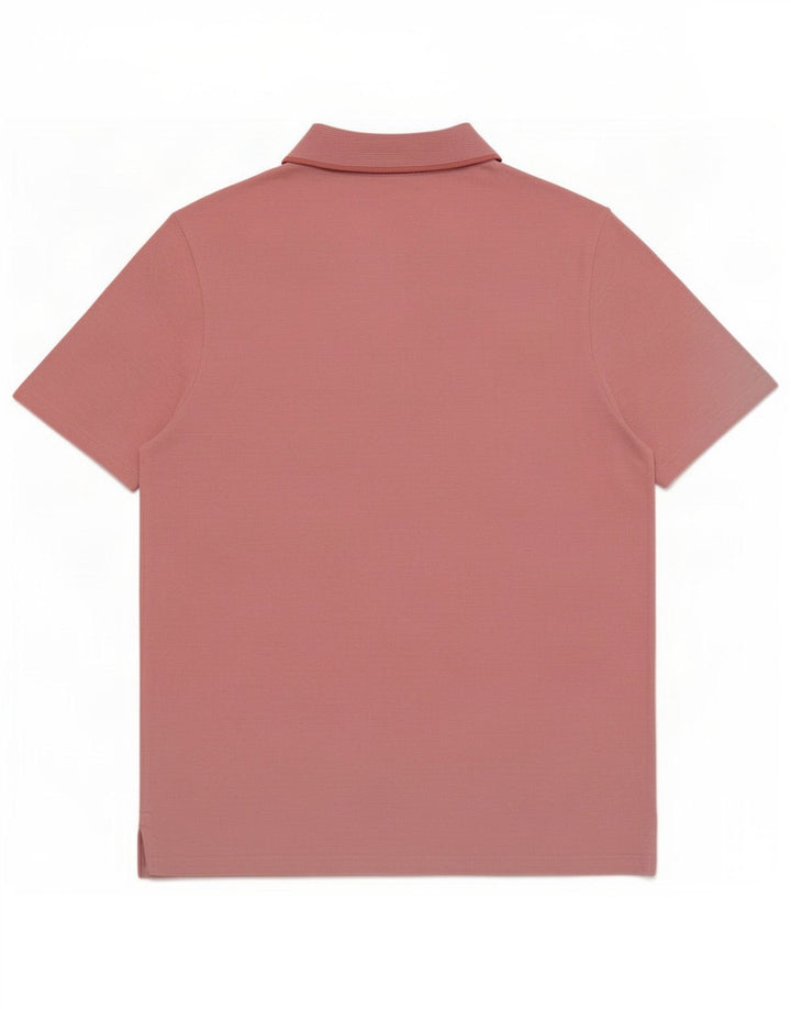 Reiss herre poloskjorte lille pink bomuld