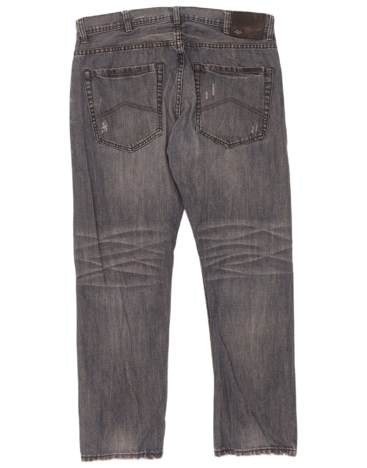 Armani Exchange Straight Jeans til mænd W36 L31 Blå