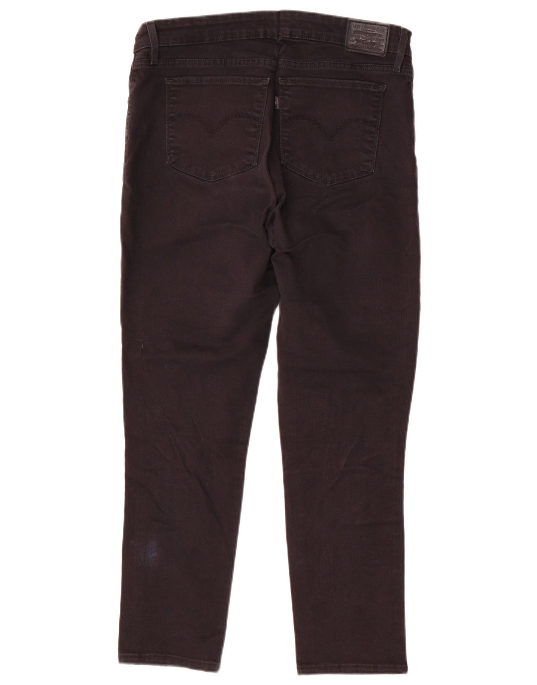 Levi's Slim Jeans til kvinder W32 L26 sort bomuld