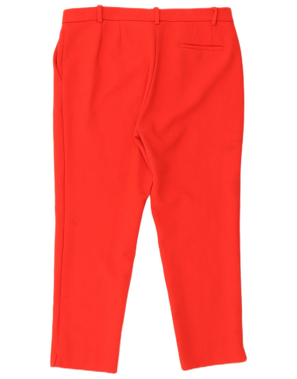 Marks & Spencer, koniske cropped bukser til kvinder UK 16 Large W34 L26 Red