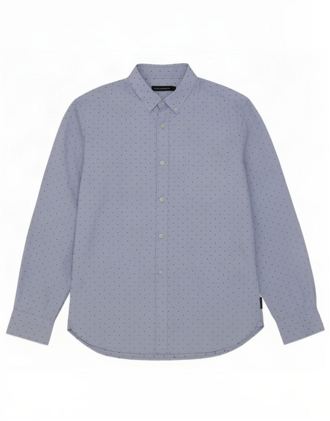 French Connection Herreskjorte Stor blå plettet polyester