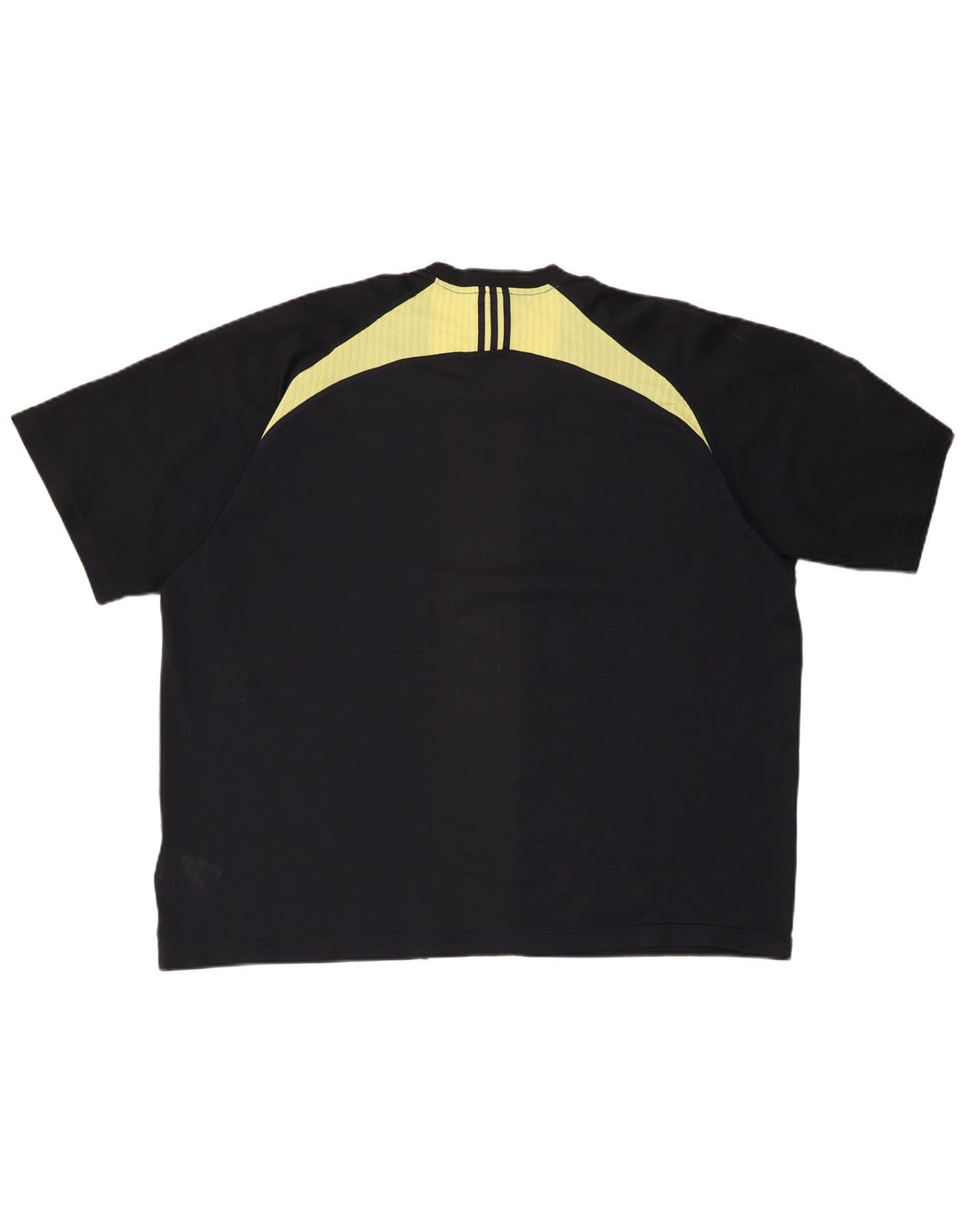 ADIDAS Herre Climacool T-Shirt Top 2XL Sort Colourblock Polyester