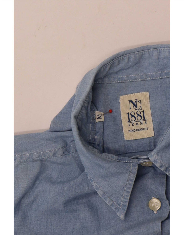 Cerruti 1881 Dameskjorte UK 14 Medium Blue
