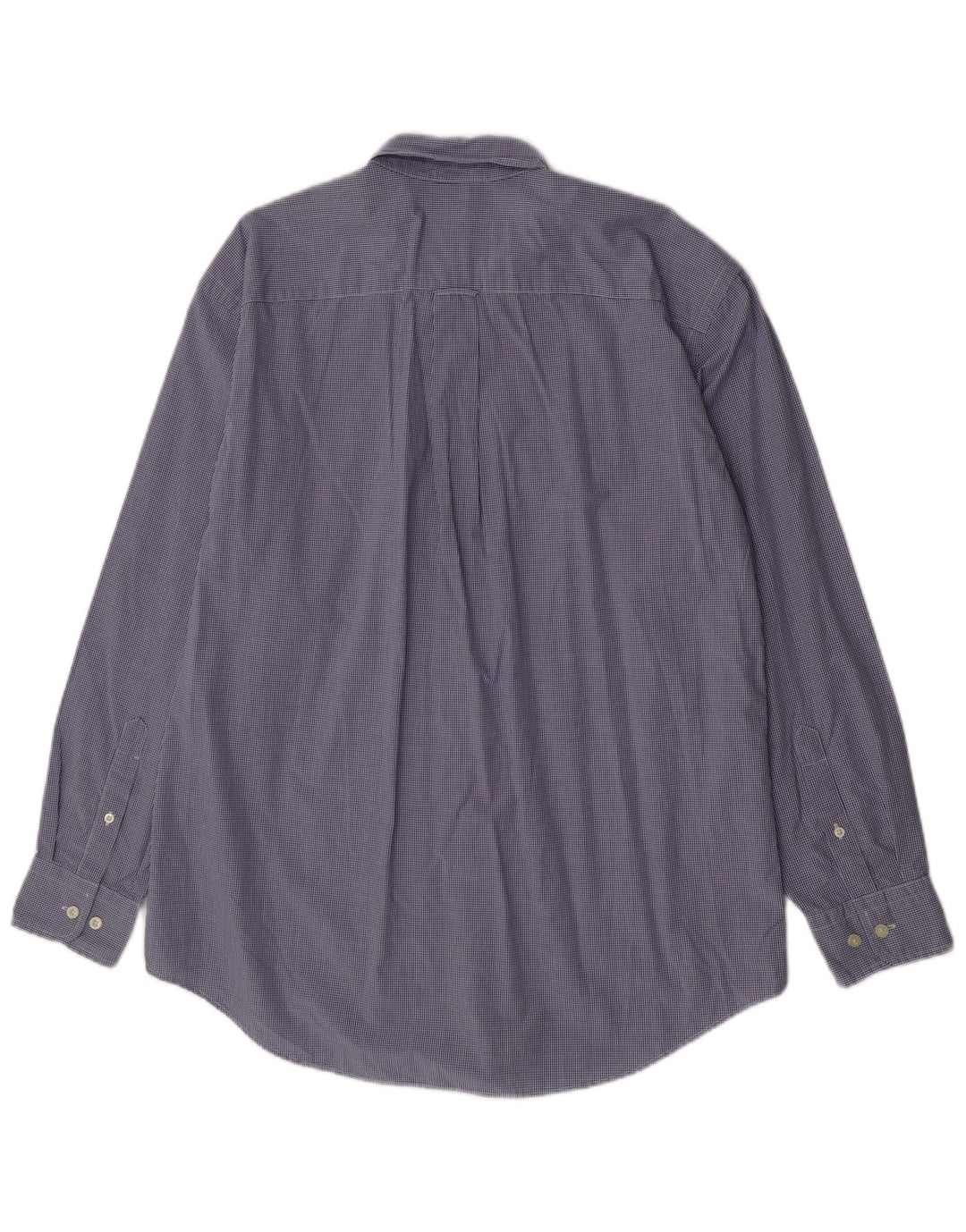 Nautica Herreskjorte Stor Blå Gingham Bomuld