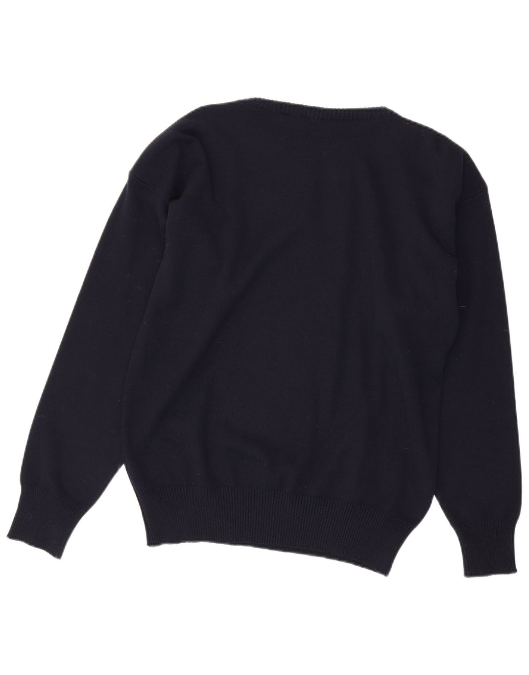 Paul & Shark Herre Zip Neck Jumper Sweater Medium Navy Blue Virgin Wool