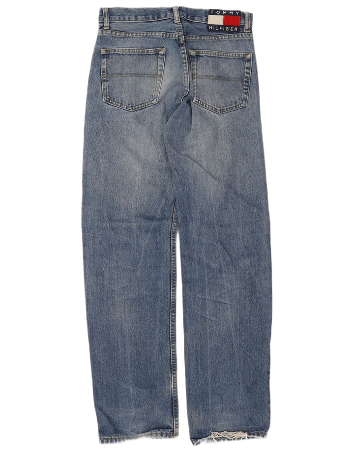 Tommy Hilfiger Straight Jeans til mænd W30 L30 Blå Bomuld