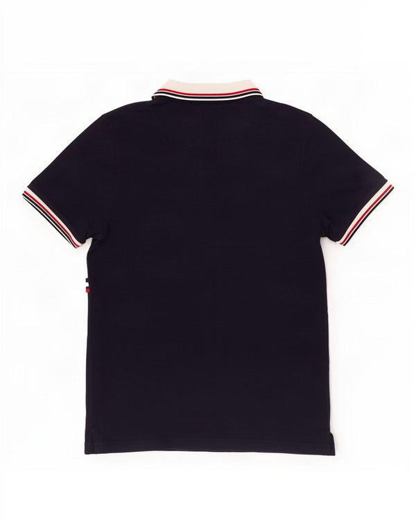 Timberland Boys Grafisk Polo Shirt 11-12 år XS Navy Blue Colourblock
