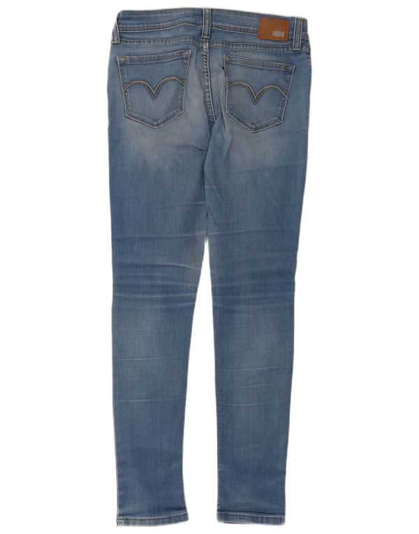 Levi's Dame Demi Curve Skinny Jeans med lav talje W29 L32 Blå Bomuld