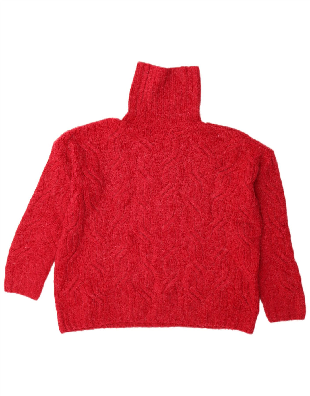 Marks & Spencer Dame Oversized Roll Neck sweater UK 10 Small Pink