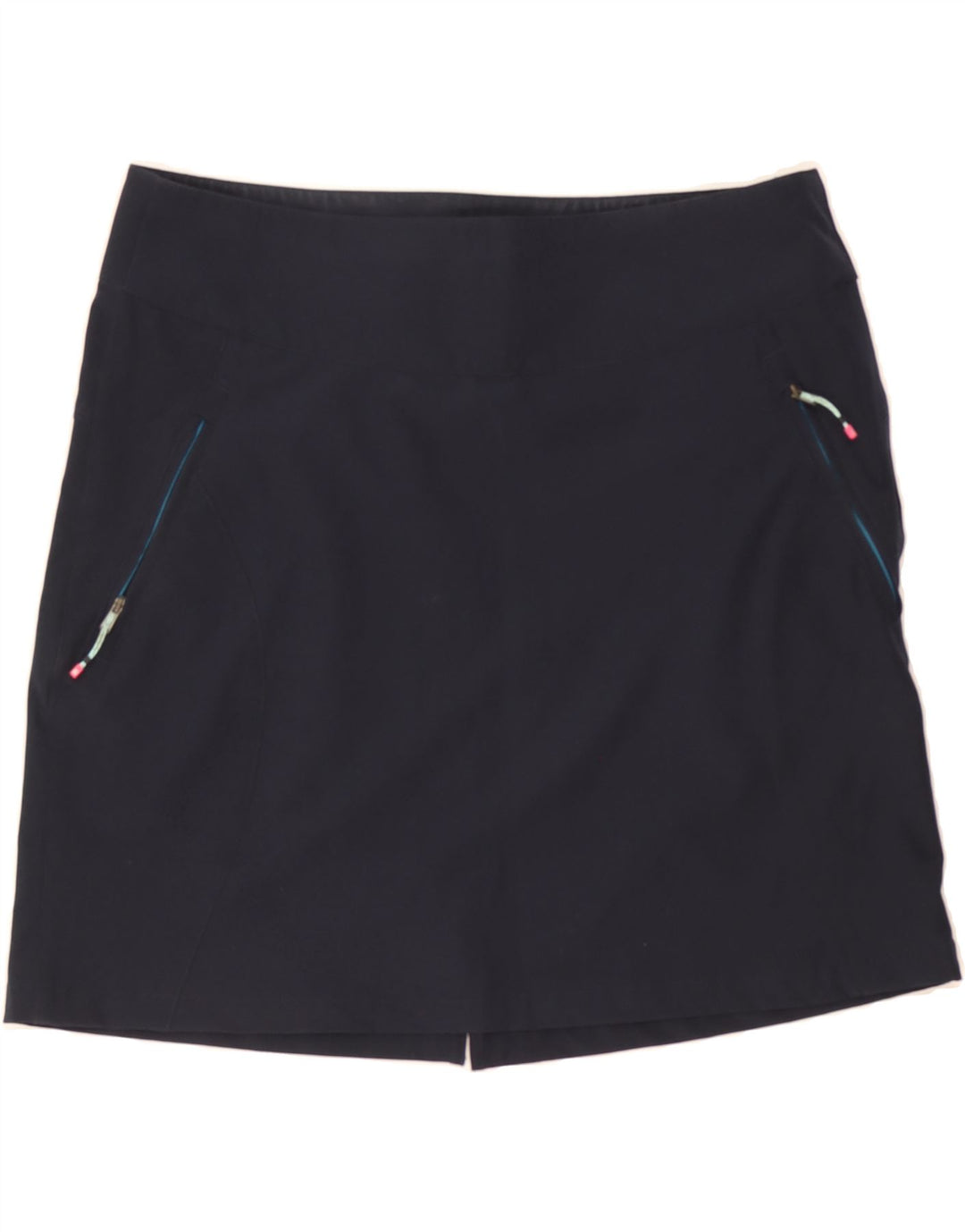 KILLTEC Womens Mini Skirt US 6 Medium W32 Navy Blue Polyester Vintage Killtec and Second-Hand Killtec from Messina Hembry 