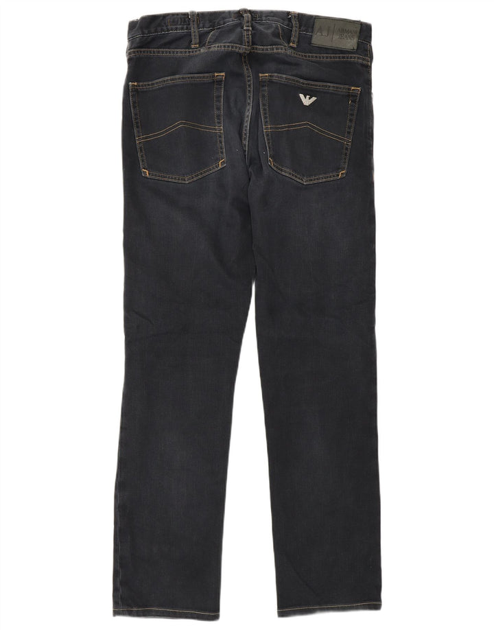 Armani Herre Slim Jeans W30 L30 Marineblå Bomuld