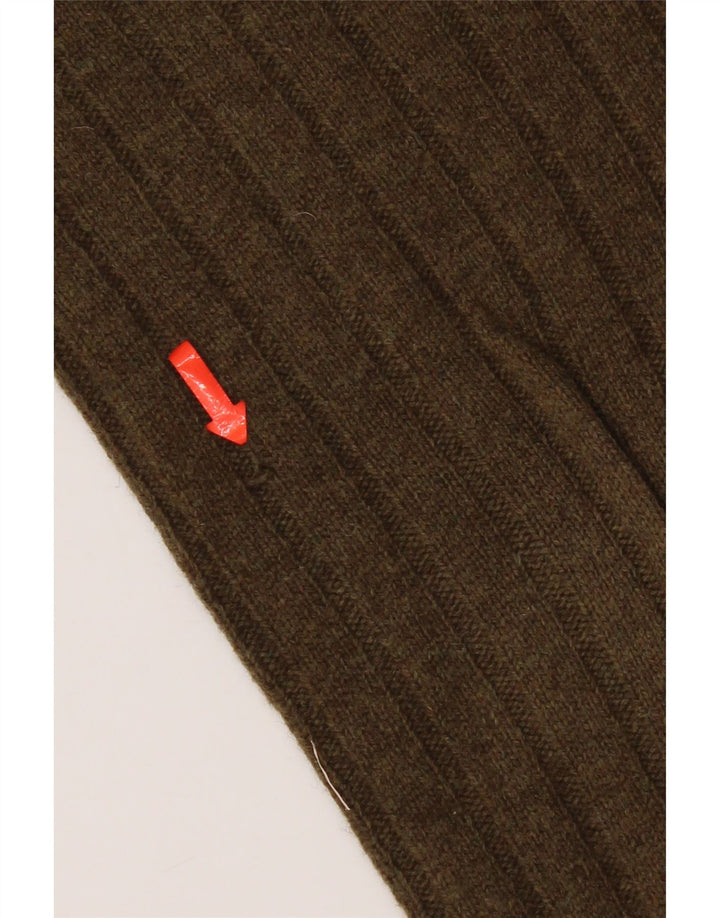 Kappa Herre Cardigan Sweater 2XL Khaki Wool