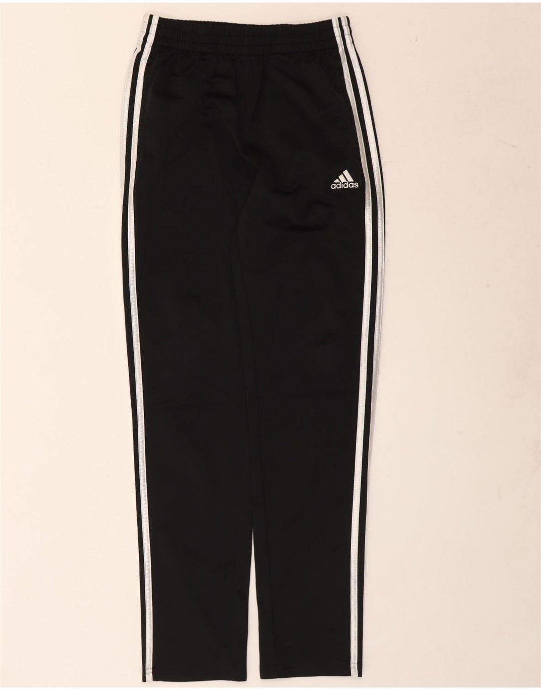 Adidas Drenge Træningsdragt Bukser 14-15 År Stor Sort Polyester