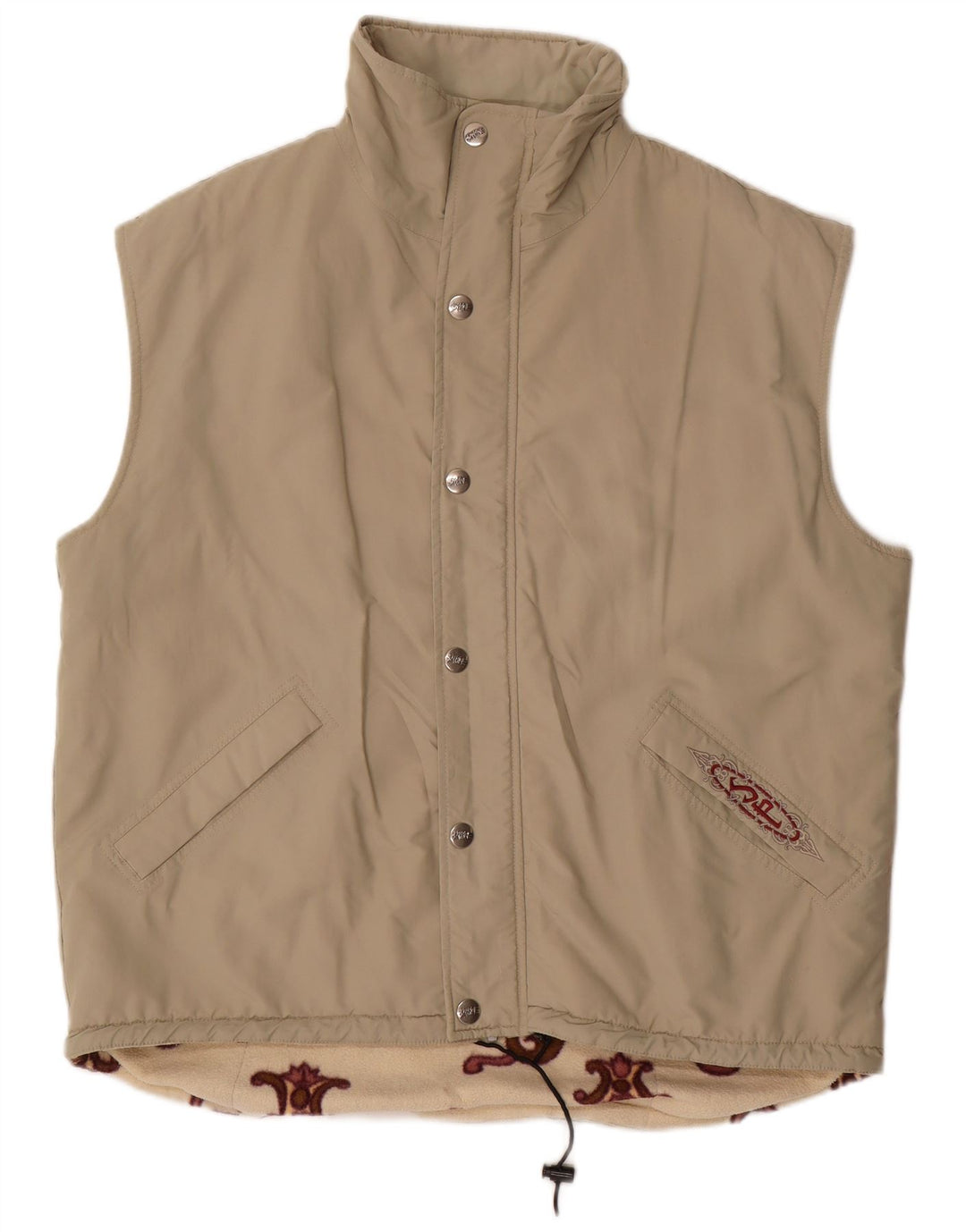 Sunshine Herre Gilet UK 42 XL Beige Nylon