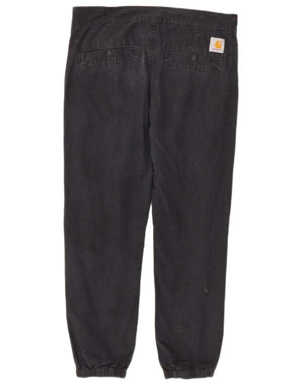 Carhartt Herre Wip Joggers Chino Bukser Medium W34 L28 Navy Blue Check