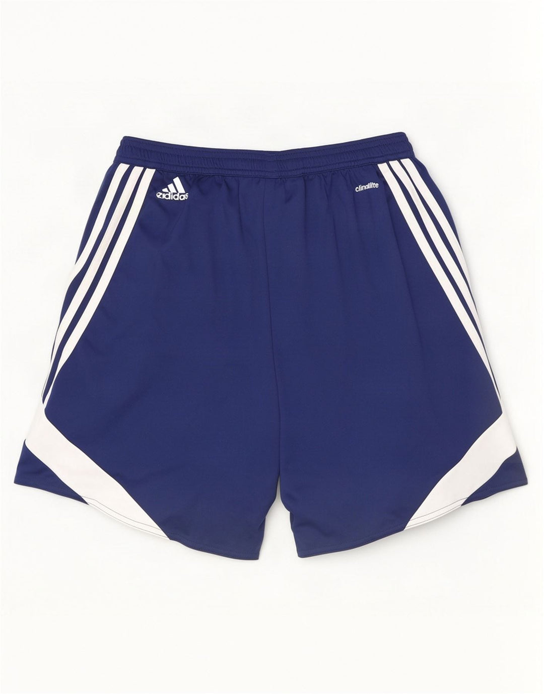 Adidas Herre Climalite Sport Shorts Medium Navy Blue Colourblock Polyester