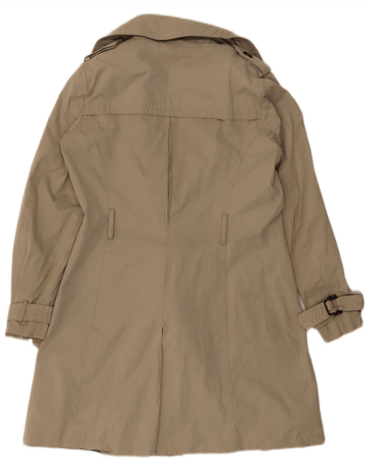 Zara Trench Coat til kvinder UK 16 Large Beige