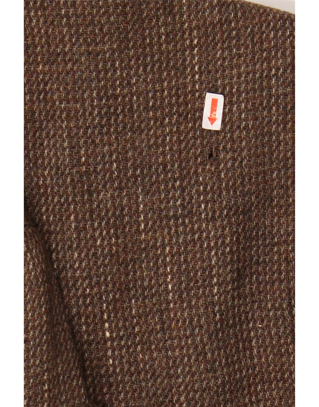 BROOKS BROTHERS Herre 2-knaps 3/4-ærmet blazerjakke UK 38 Medium Brun