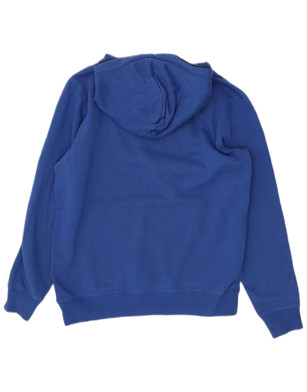 JACK & JONES Mens Hoodie Jumper Medium Blue Polyester