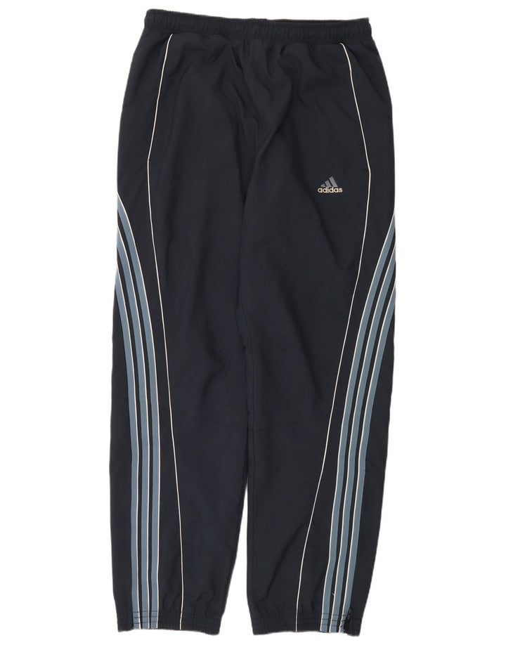 Adidas Herre træningsdragt Bukser Joggers Large Navy Blue Stribet Polyester