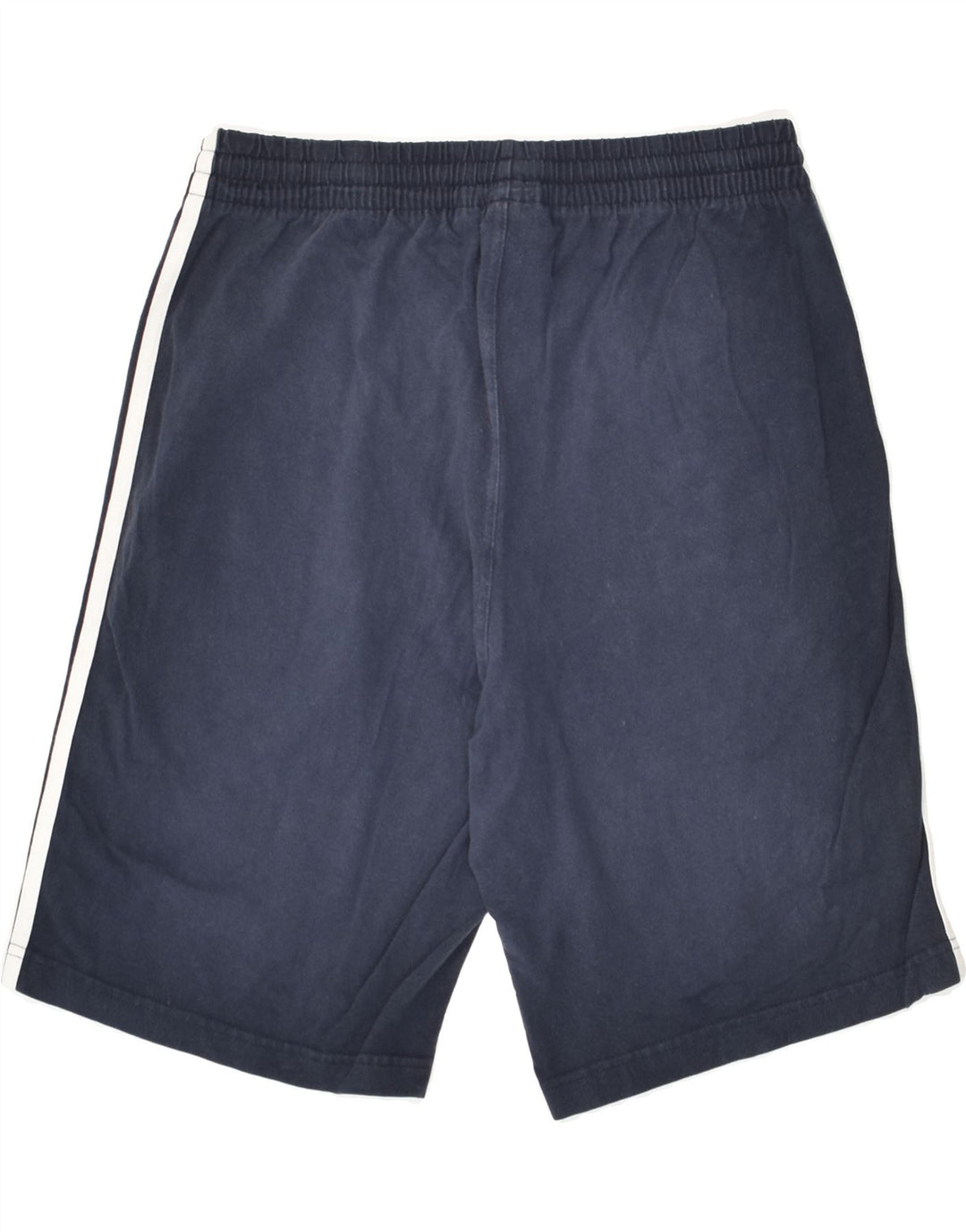 ADIDAS Mens Sport Shorts Small Navy Blue Cotton Vintage Adidas and Second-Hand Adidas from Messina Hembry 