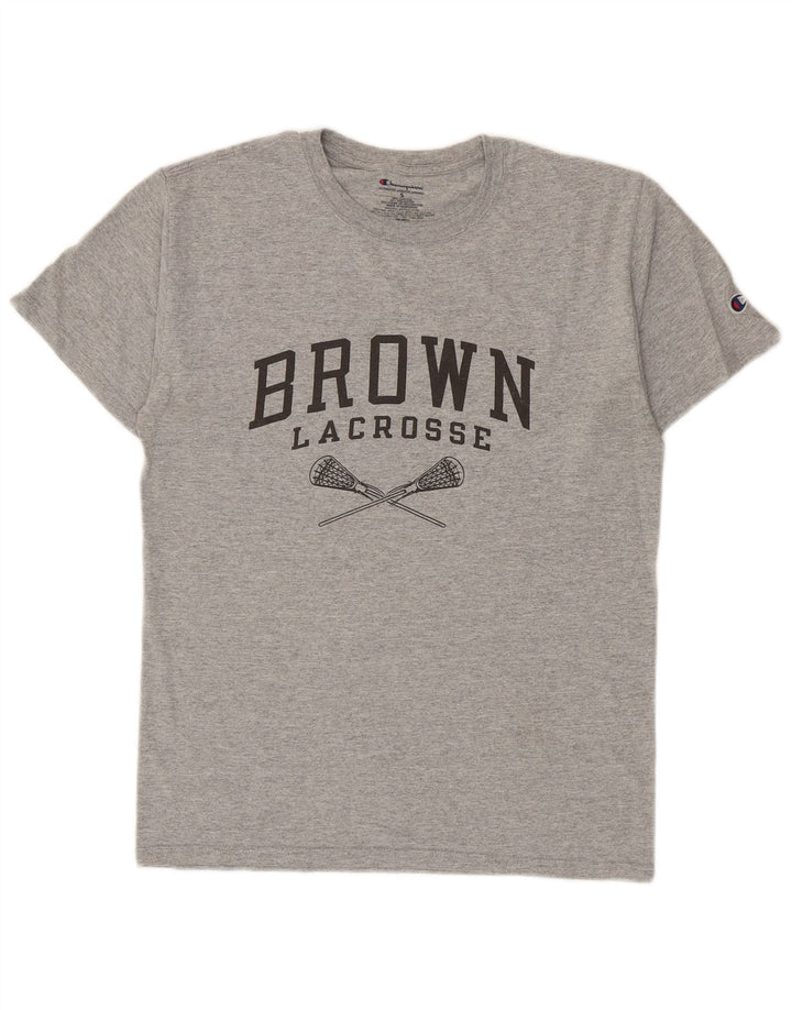 Champion Herre grafisk T-shirt top lille grå bomuld