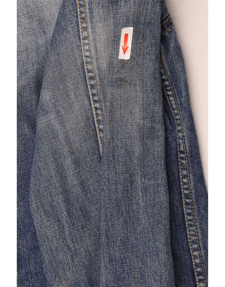 Levi's Herre Acid Wash Denimjakke UK 38 Medium Blue Cotton Classic