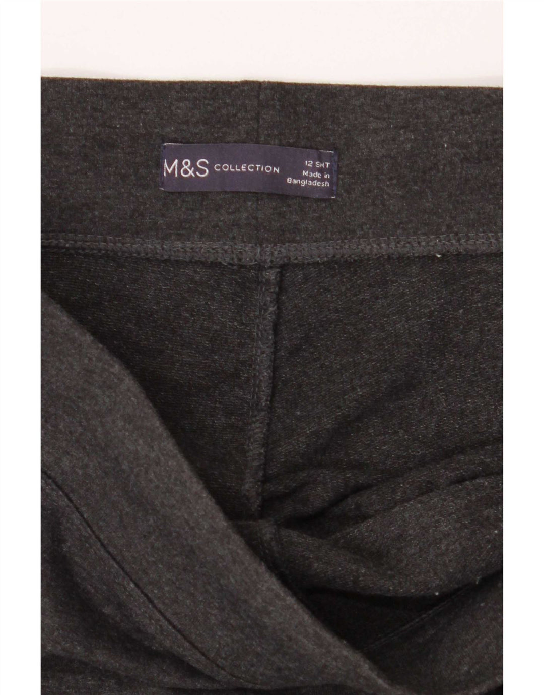 Marks & Spencer Træningsdragtsbukser til kvinder UK 12 Mellemgrå bomuld