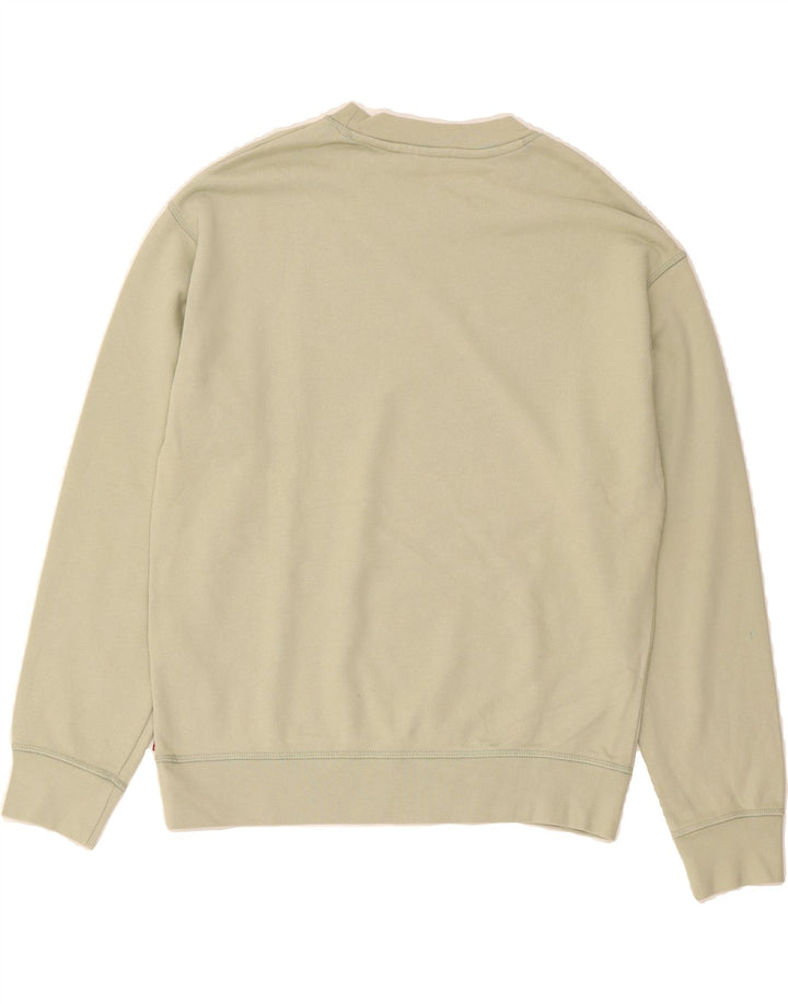 LEVI'S Mens Sweatshirt Jumper Medium Green Cotton Vintage Levi's and Second-Hand Levi's from Messina Hembry 