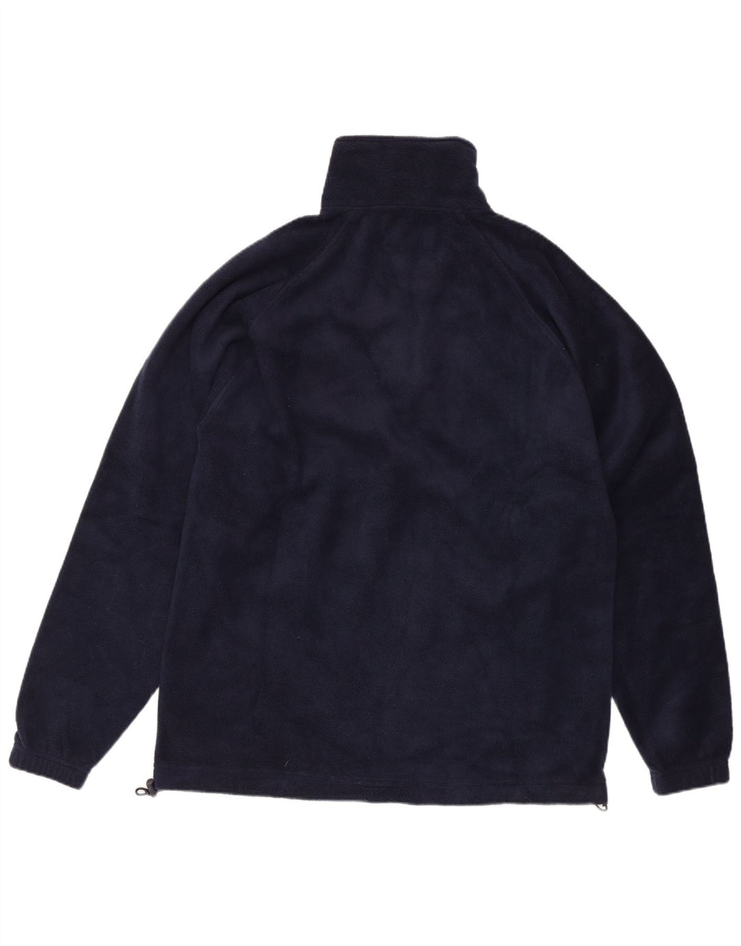 Kappa herre lynlås hals fleece jumper stor marineblå polyester