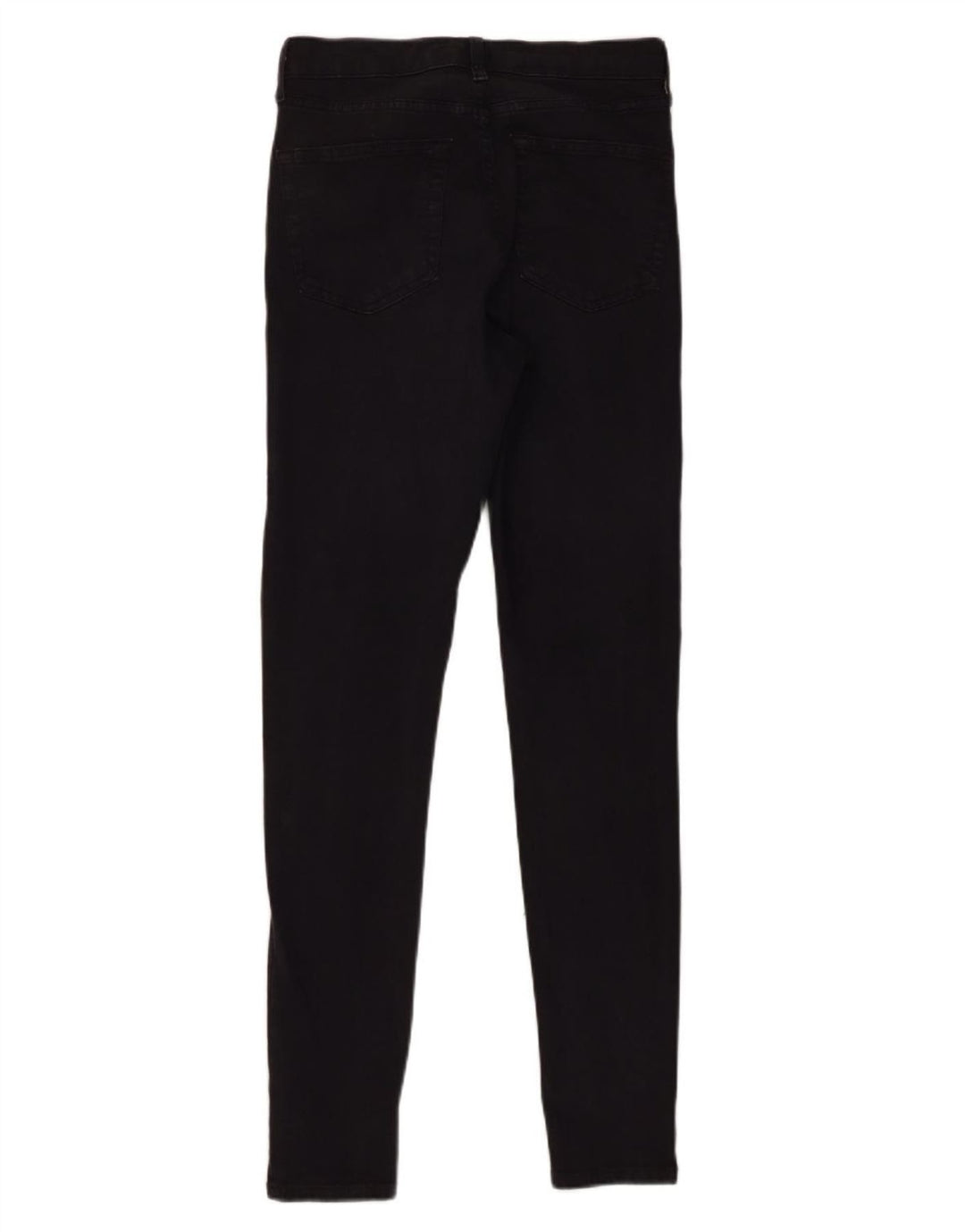 Topshop Dame Skinny Jeans W28 L29 Sort Polyester