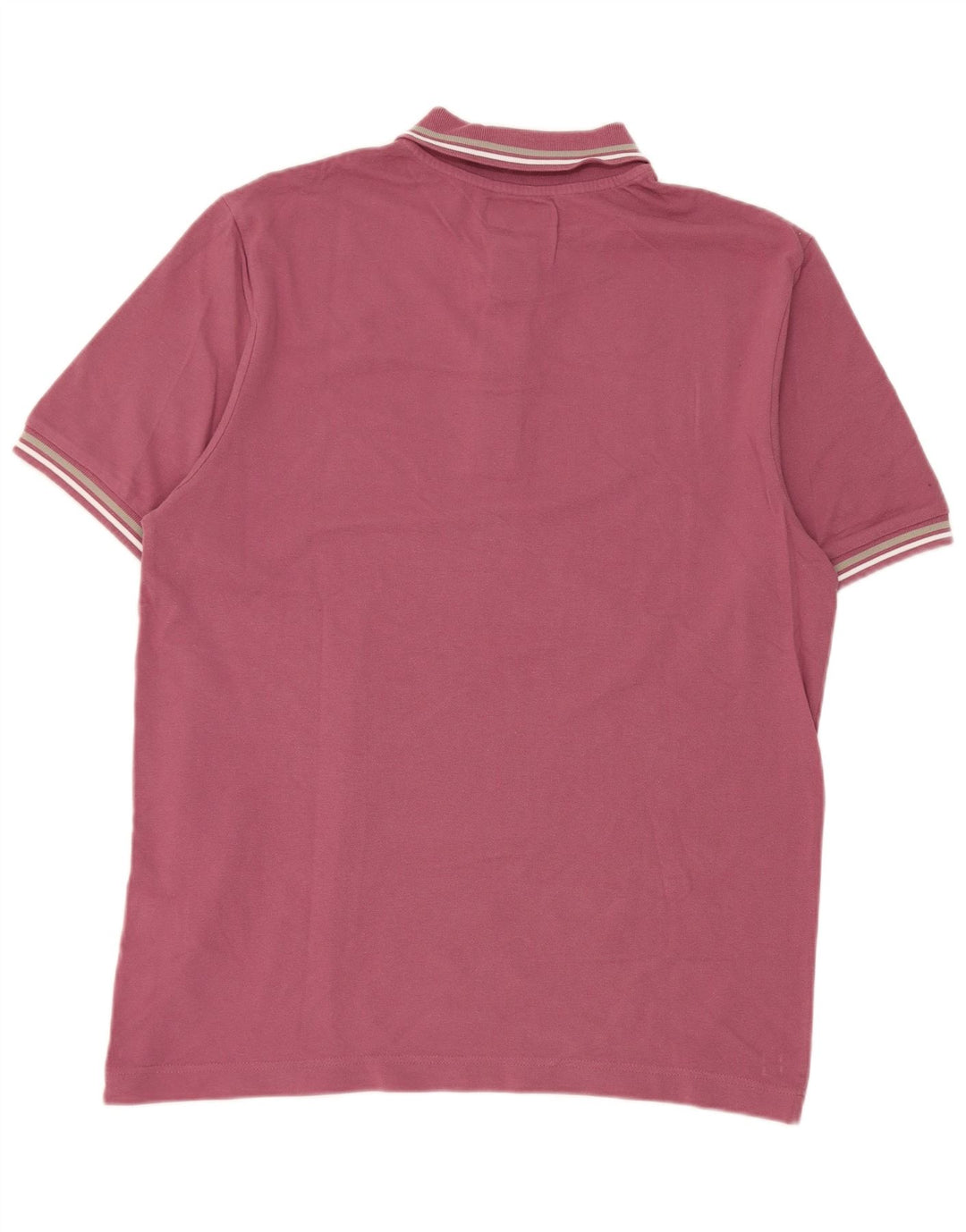 Kappa herre poloskjorte stor pink bomuld