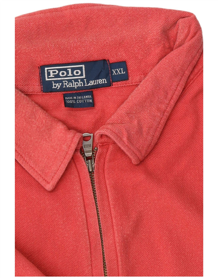 POLO RALPH LAUREN Herre poloskjorte 2XL Rød Bomuld