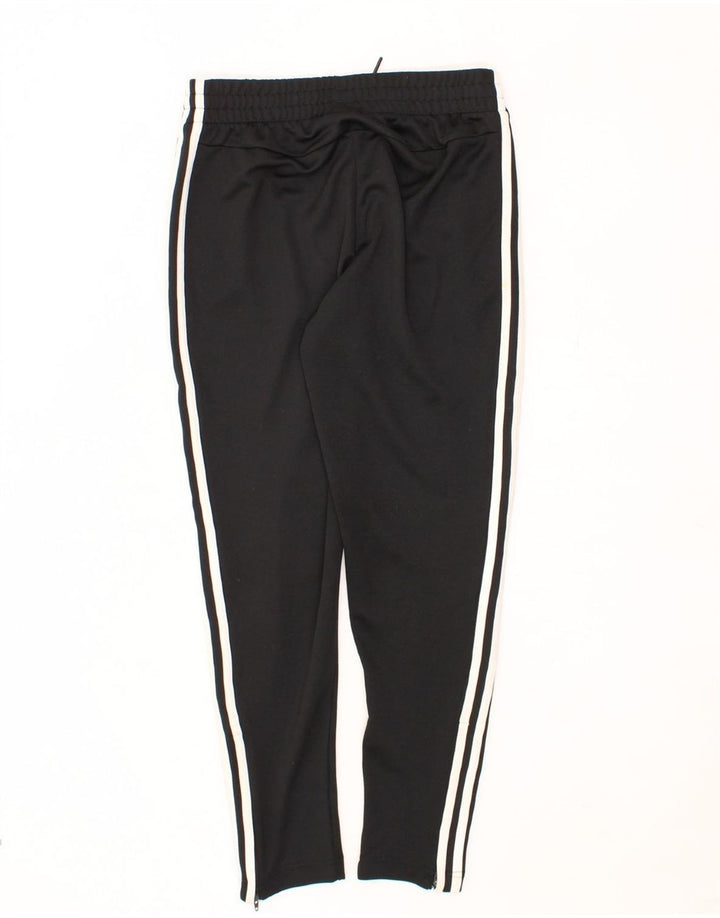 ADIDAS Womens Tracksuit Trousers UK 8/10 Small  Black Polyester Vintage Adidas and Second-Hand Adidas from Messina Hembry 