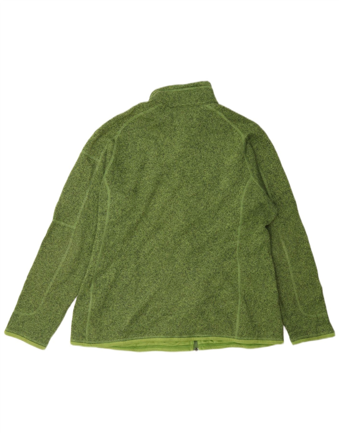 Patagonia Herre træningsdragt Topjakke XL Grøn Flecked Polyester