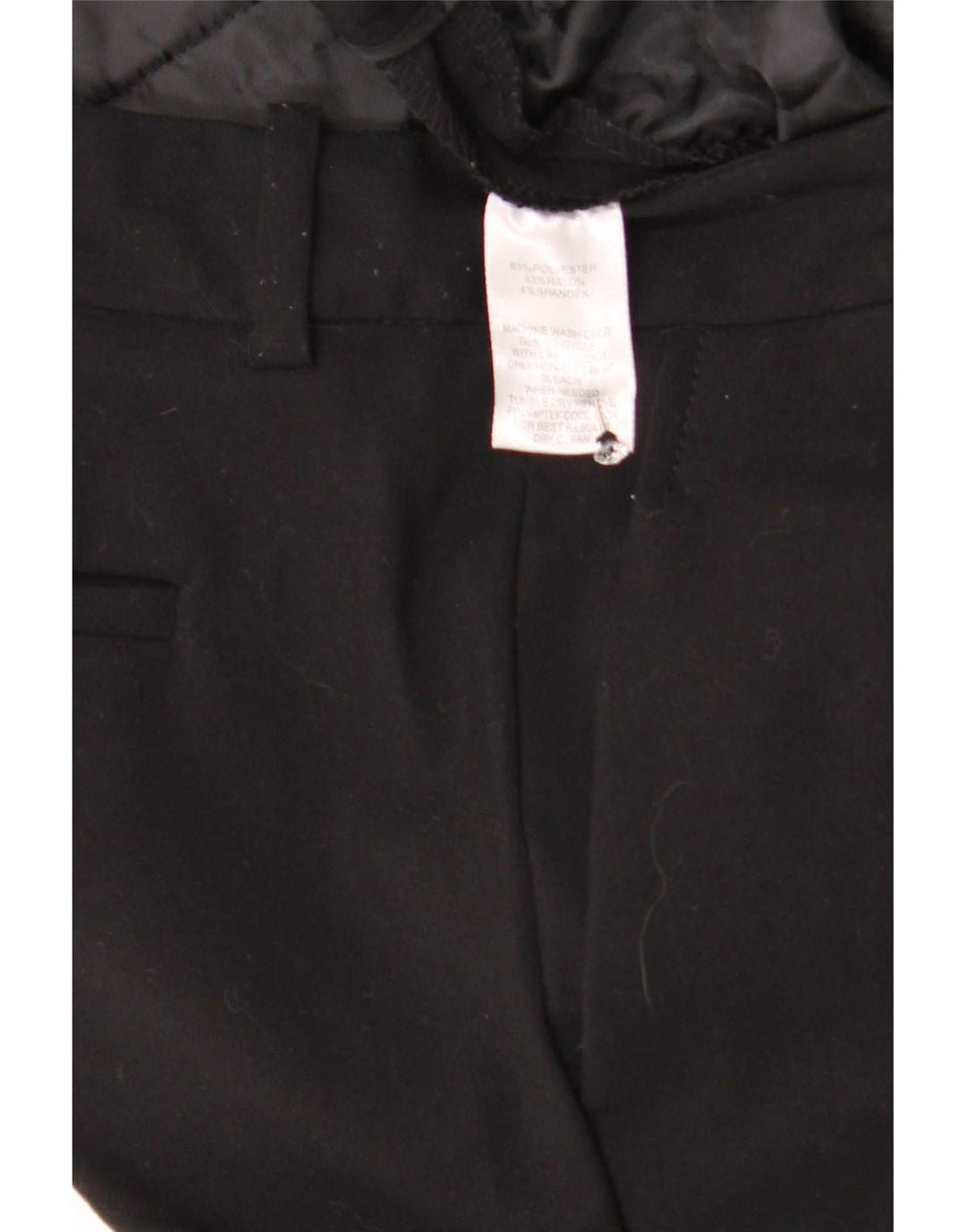 Calvin Klein Dame Bootcut Suit Bukser W32 L30 Sort Polyester