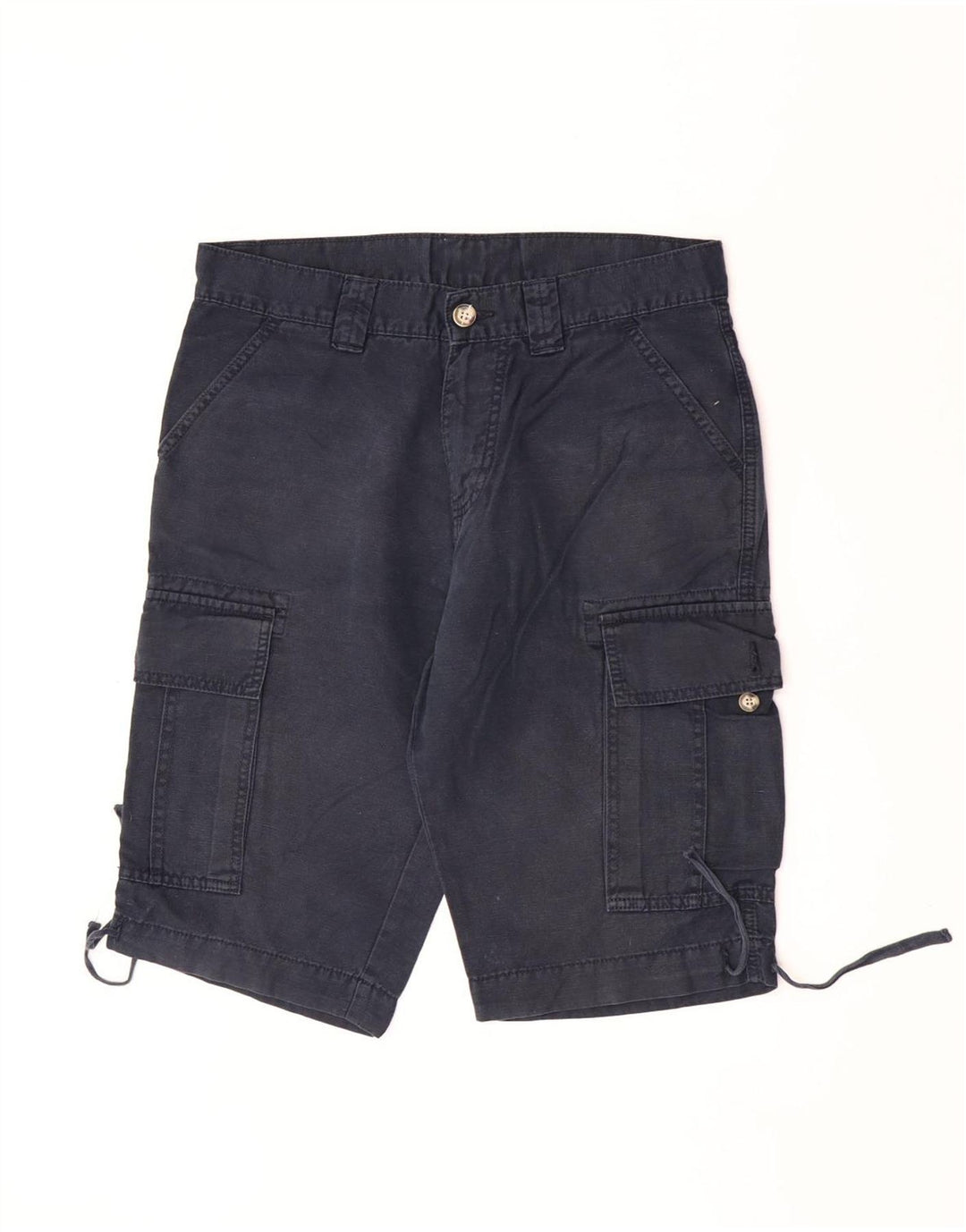 Slam Herre Cargo Shorts IT 46 Small W30 Marineblå Bomuld