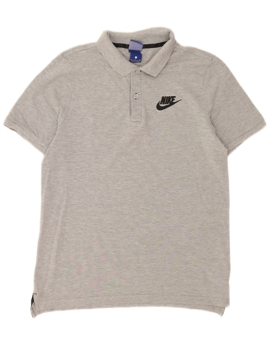 Nike herre poloshirt lille grå bomuld