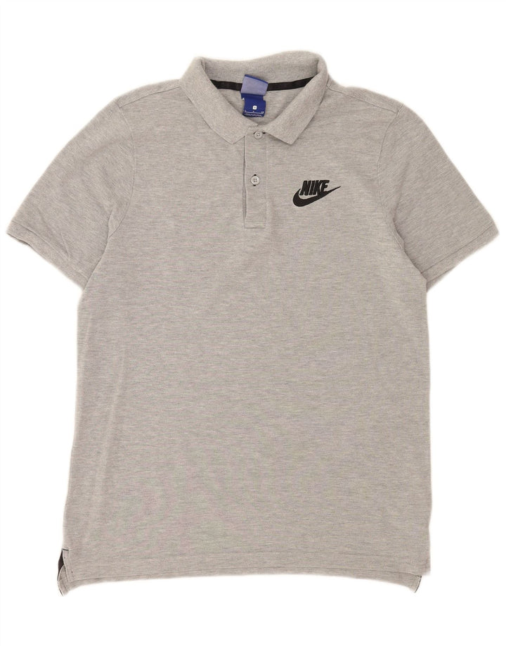 Nike herre poloshirt lille grå bomuld