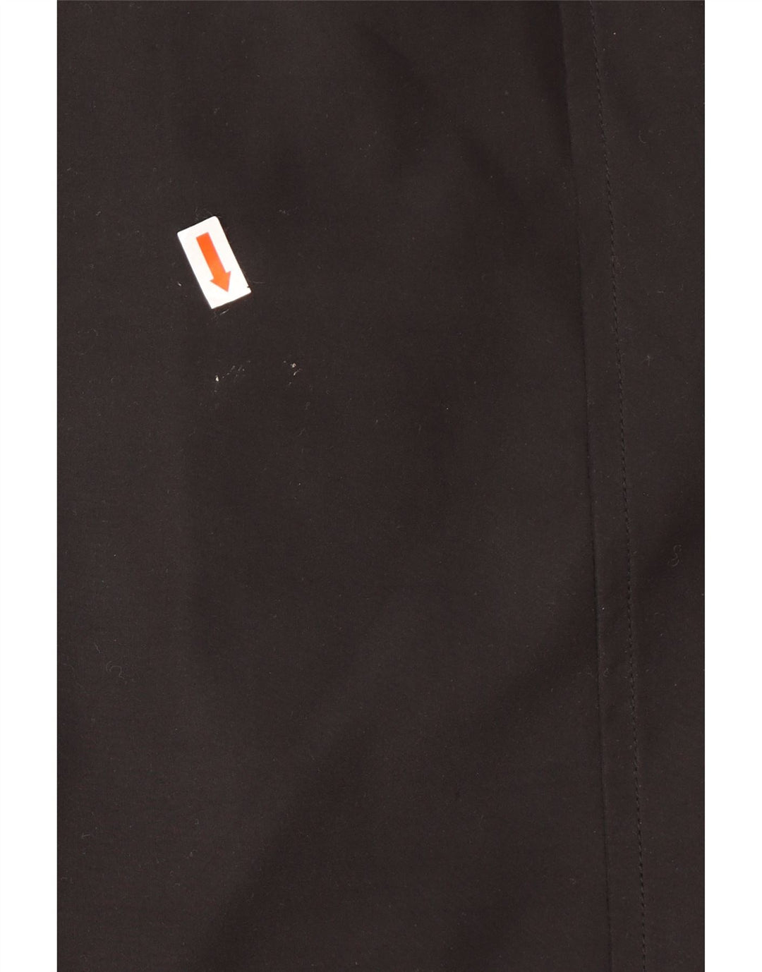 TOMMY HILFIGER Windbreaker frakke til kvinder UK 16 Stor sort polyester