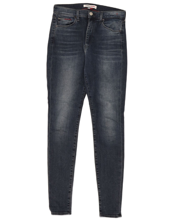 Tommy Hilfiger Dame Sylvia High Rise Super Skinny Jeans W29 L32 Blå