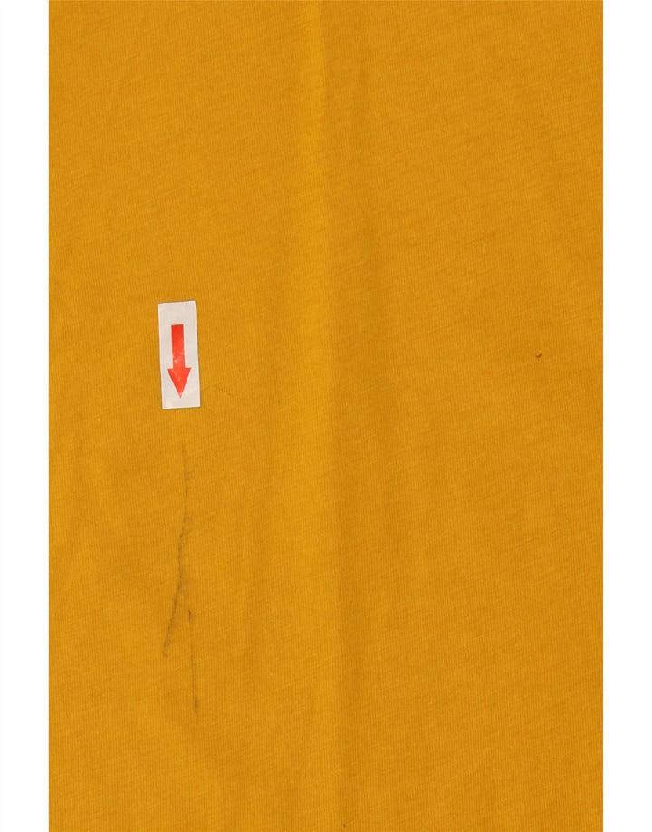 Jack Wills Herre T-Shirt Top Stor Gul Bomuld